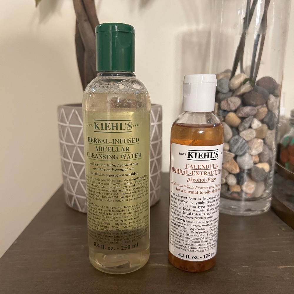 KIEHL'S - Calendula Herbal-Extract Toner and Herbal Cleansing Water - NWT